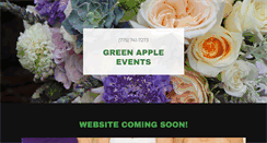 Desktop Screenshot of greenappleevents.com